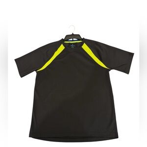 Lands' End Black and Yellow Men's T Shirt